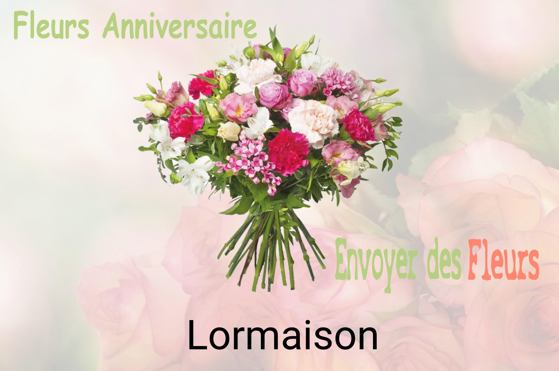 Bouquet de fleurs d’anniversaire livré à Lormaison
